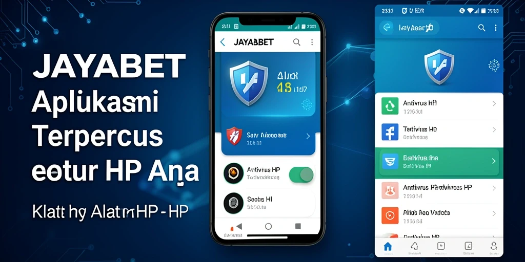 Antarmuka JAYABET yang sederhana dan efektif untuk keamanan HP.