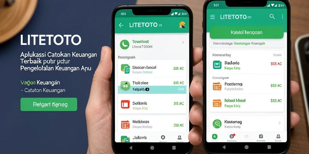 Tampilan antarmuka LITETOTO yang sederhana dan fungsional.