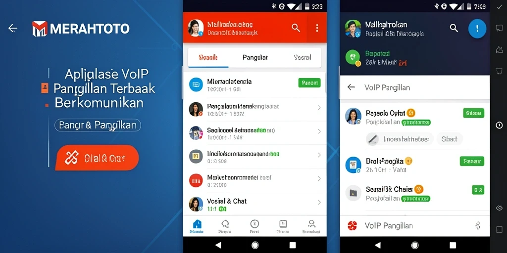 Tampilan antarmuka MERAHTOTO yang modern dan fungsional.